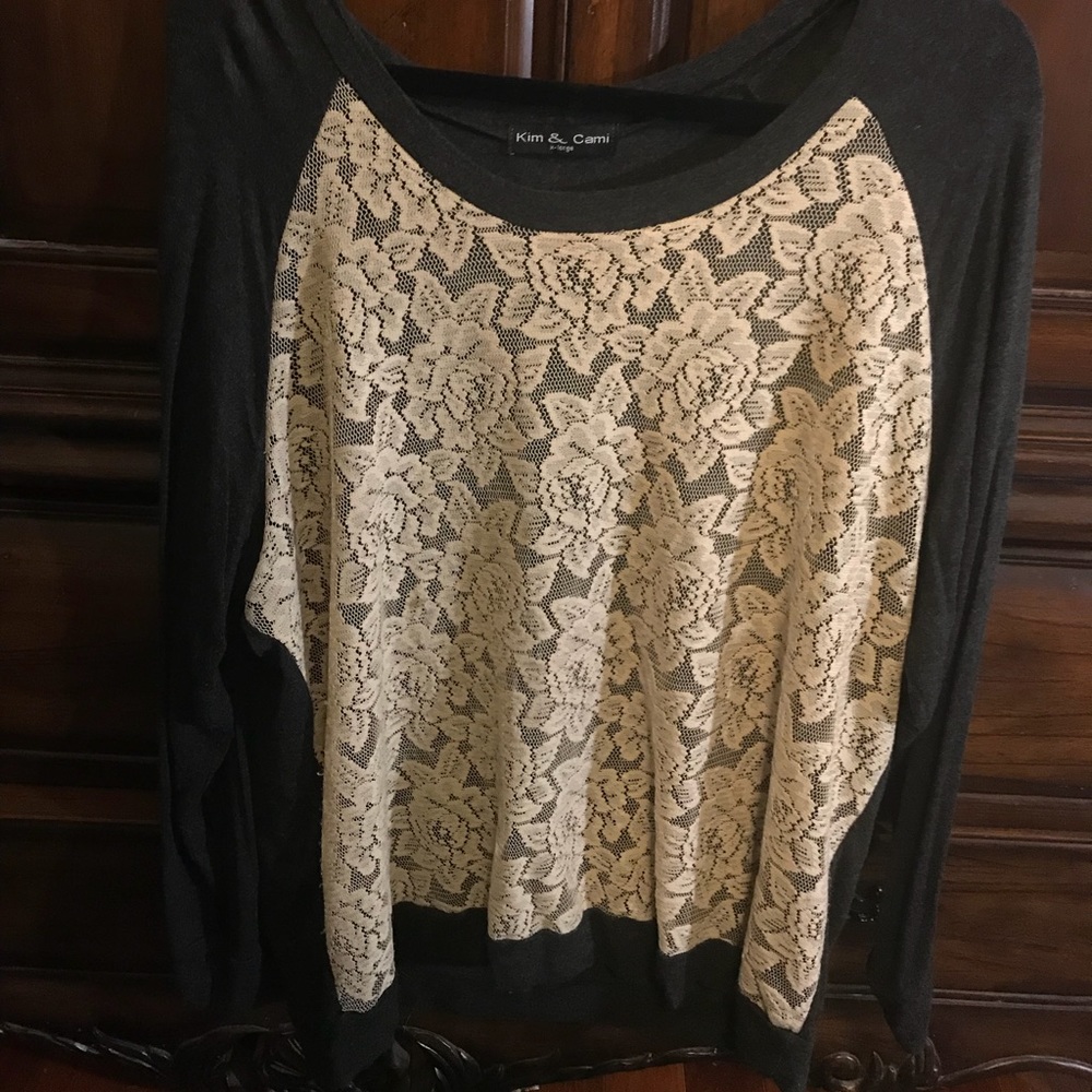 👚LACE SWEATER👚